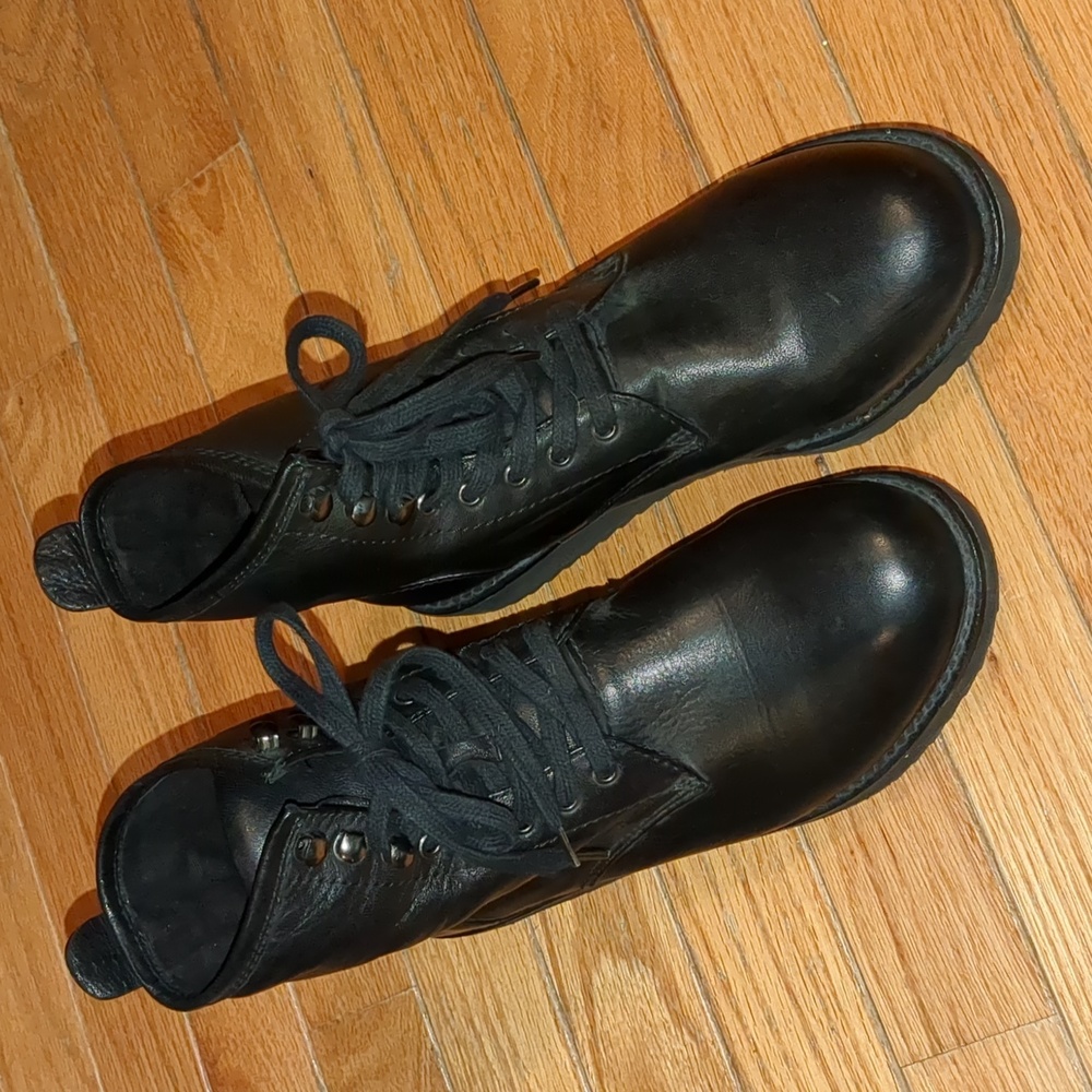 Aldo leather combat boots - Picture 2 of 6